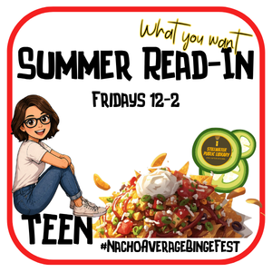 Teen Read-In with cheese....