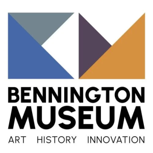 “Bennington Museum logo with the tagline Art, History, Innovation”