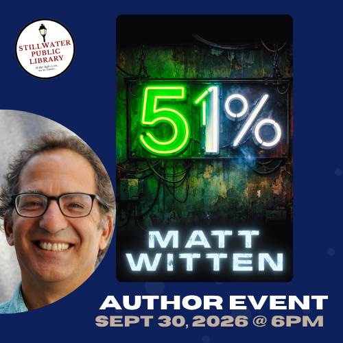 Local Author Event - Matt Witten